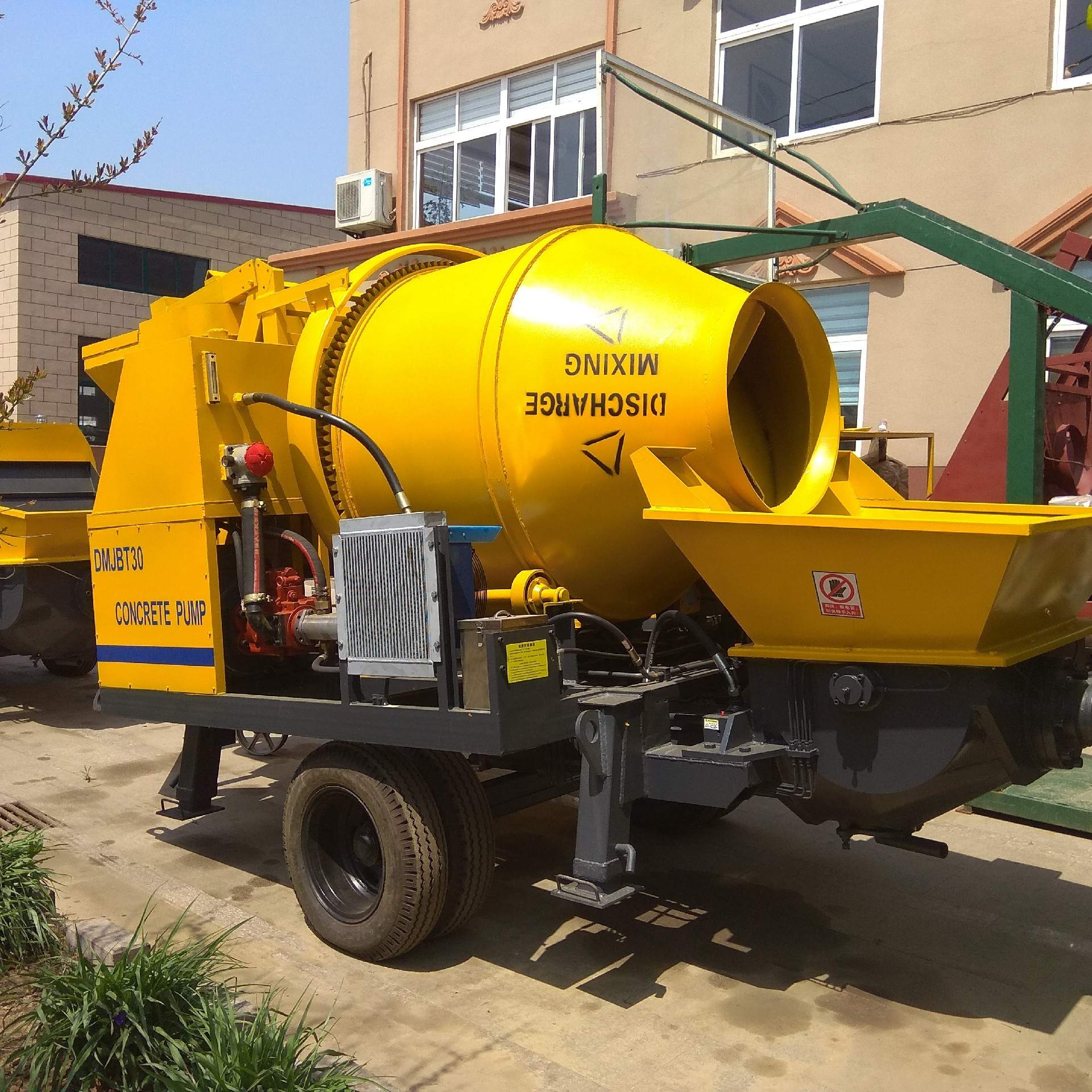 Electric mixing pump 30 drum type