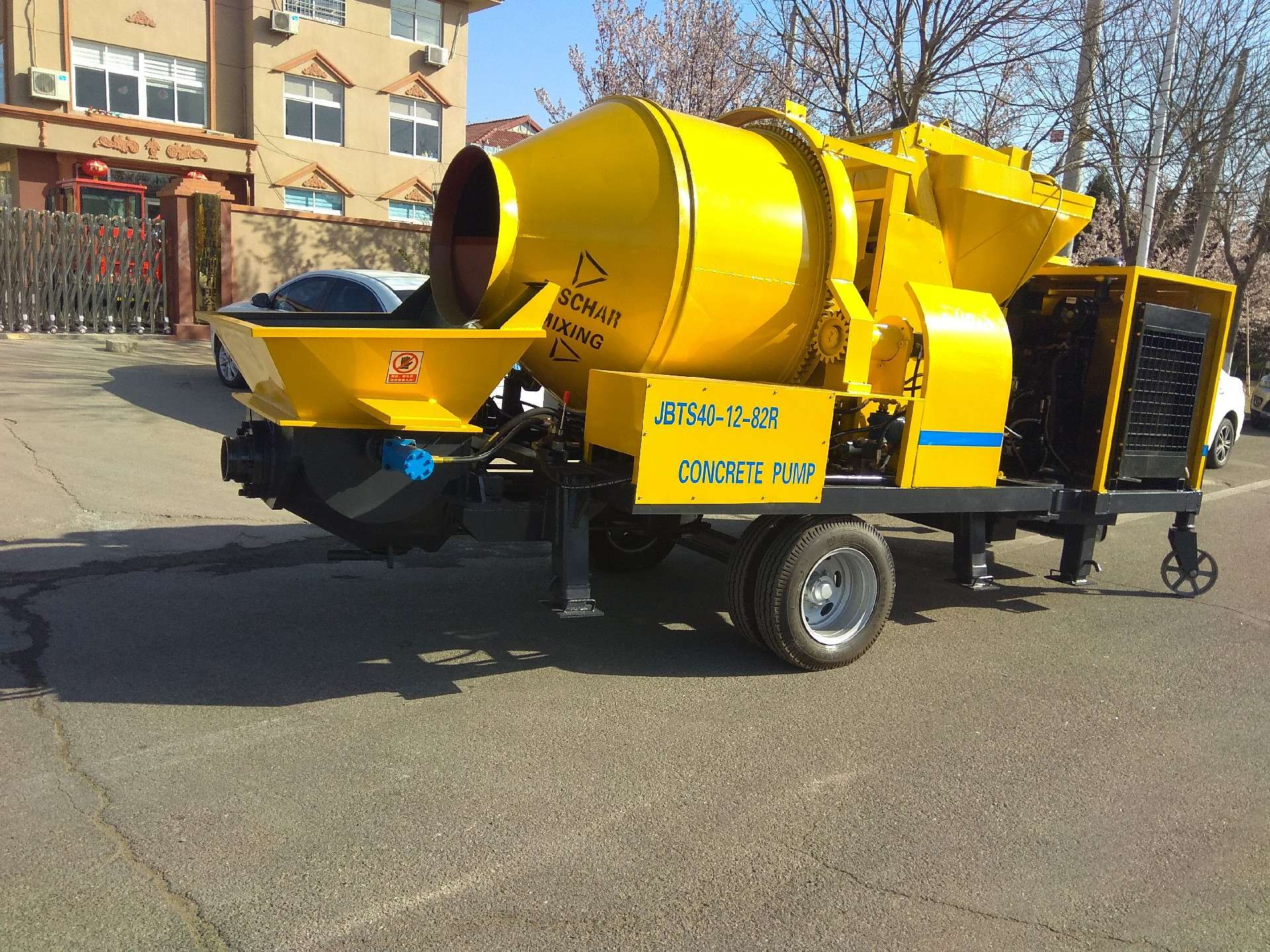 Diesel mixer pump 40 drum type