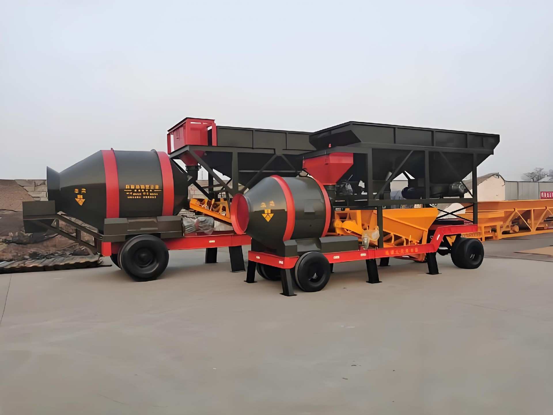 YHZS25 mobile mixing plant